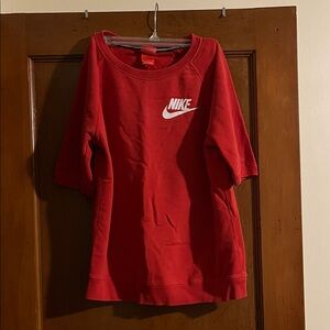 Nike Red Sweatshirt